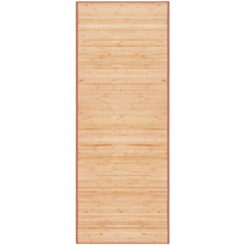 

Alfombra de bambú 80x200 cm marrón - Marrón - Vidaxl