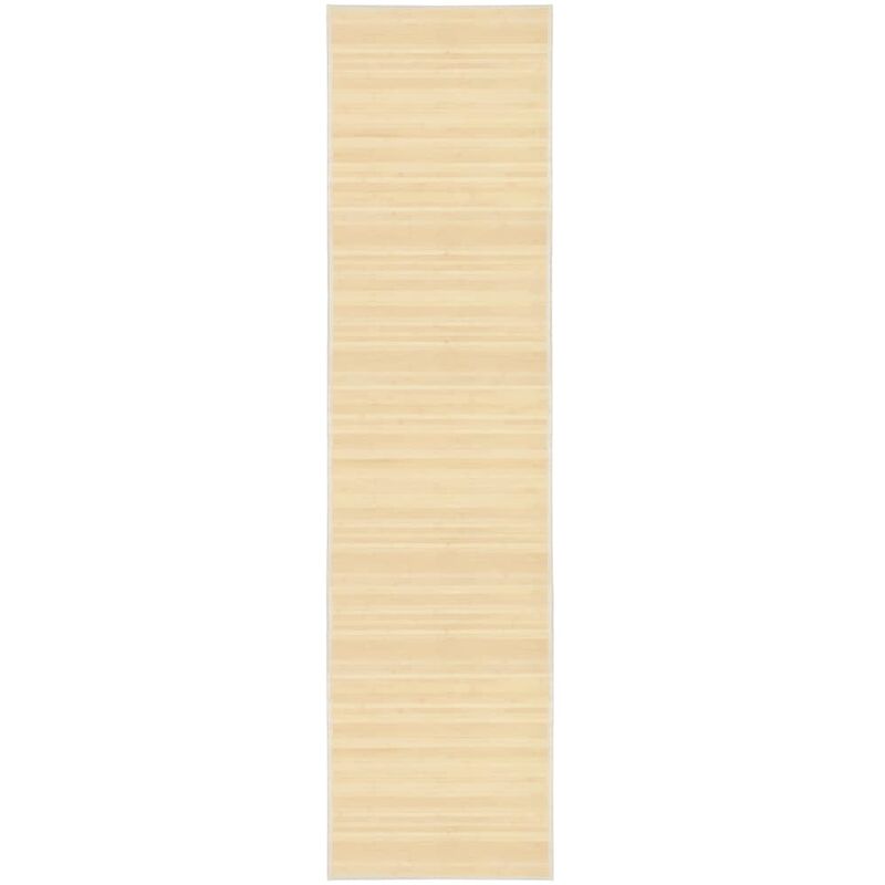 

Alfombra de bambú 80x300 cm natural