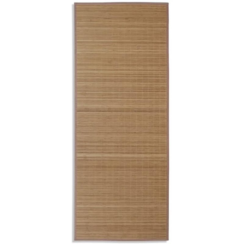 

Alfombra de Bambú Rectangular Marrón 80x200 cm - Marrón - Vidaxl