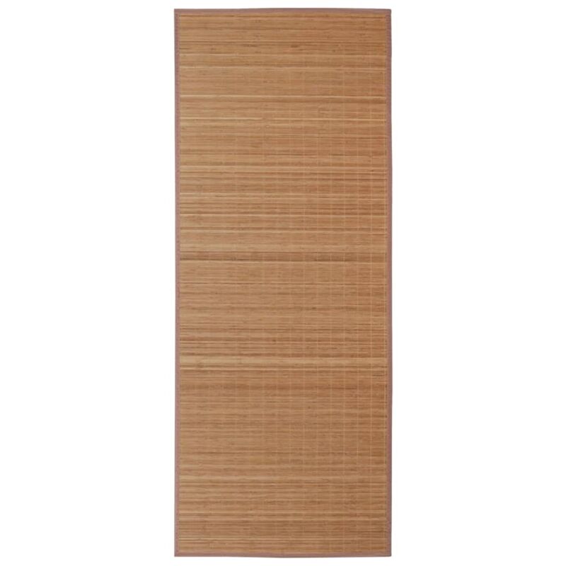 

vidaXL Alfombra de Bambú Rectangular Marrón 150x200 cm - Marrón