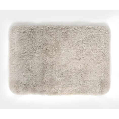 Alfombra de baño acrílica BREE 55x65 cm gris claro Spirella