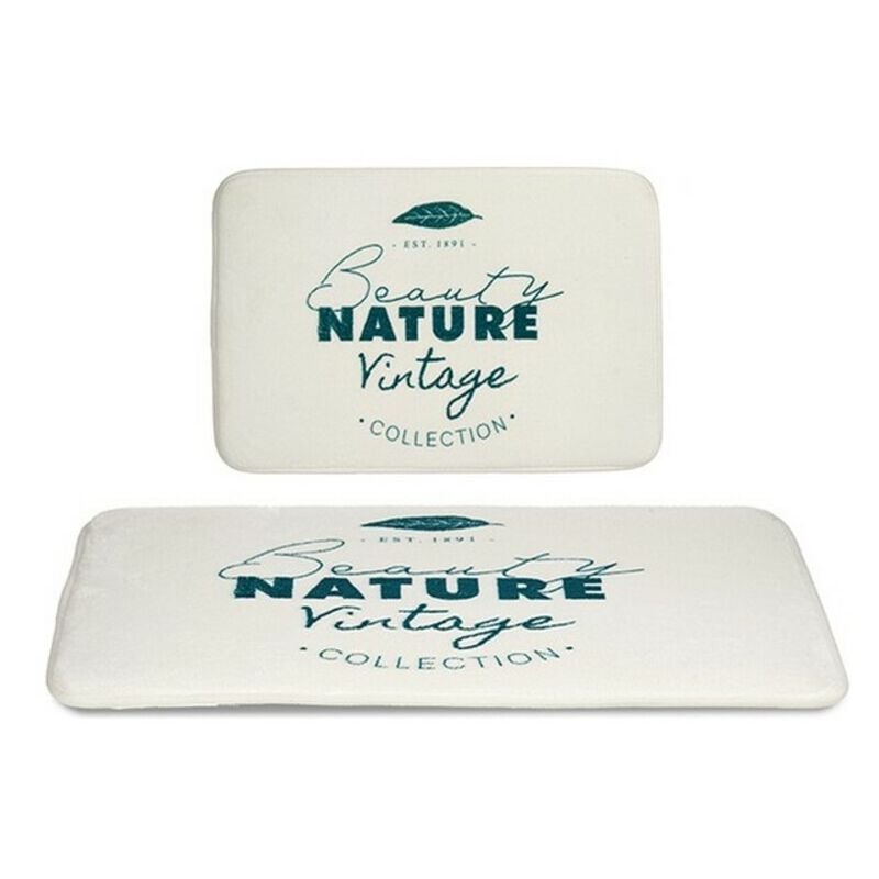 

Alfombra de baño Blanco (40 x 60 cm)