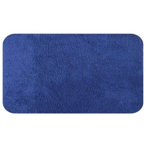 Alfombra de baño CAROLINA de algodón 70x120 cm Spirella azul