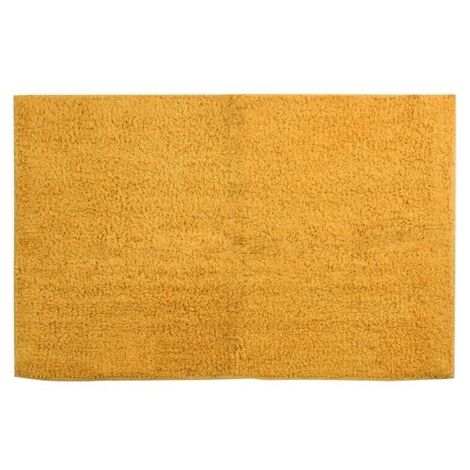 Alfombra de baño de algodón DALIJA 45x70cm Azafrán MSV