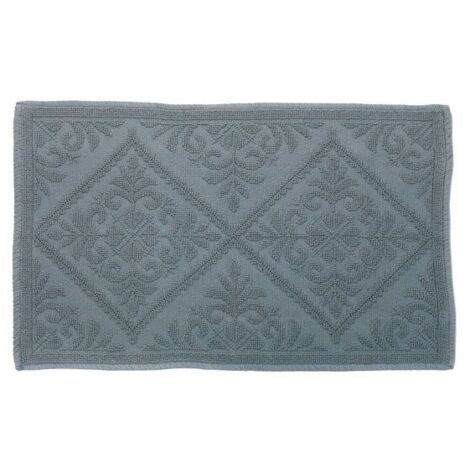 Alfombra de baño de algodón MOA 50x80 cm gris plateado Spirella