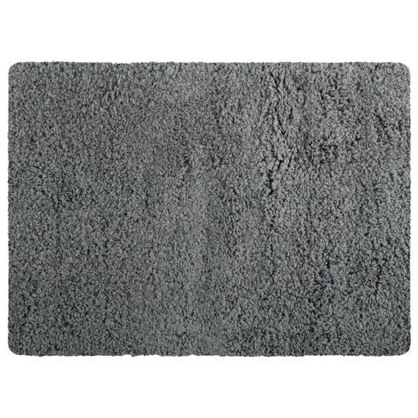 Alfombra de baño de microfibra 50x70cm Gris Claro MSV
