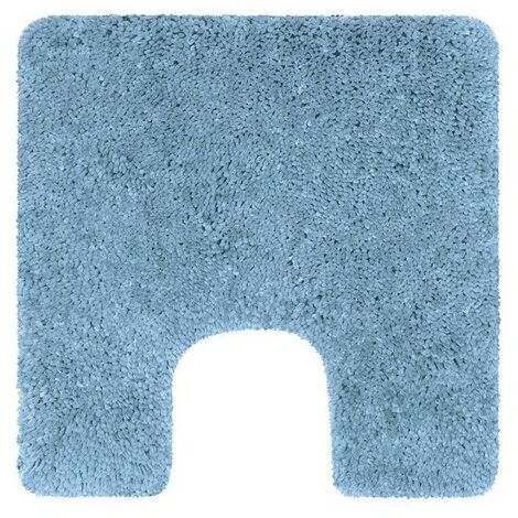 Alfombra de baño de microfibra HIGHLAND 55x55cm Azul cielo Spirella