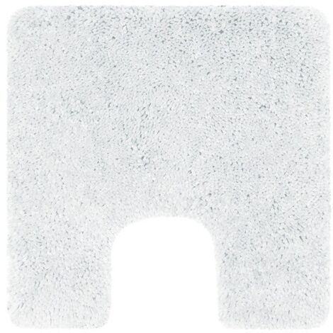 Alfombra de baño de microfibra HIGHLAND 55x55cm Blanco Spirella
