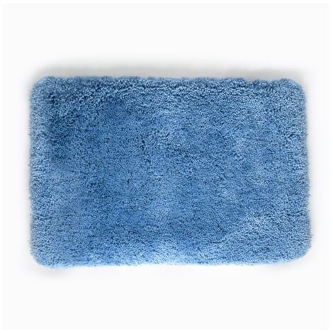 Alfombra de baño de microfibra HIGHLAND 60x90cm Azul cielo Spirella