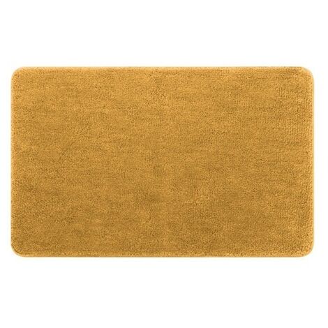 Alfombra de Baño de Poliéster y Microfibra ROSARIO 50x80cm Amarillo Spirella