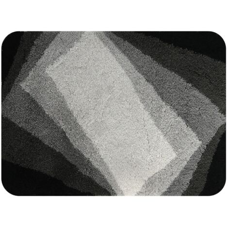 ALFOMBRA DE BAÑO KALI GRIS 60X90 CM