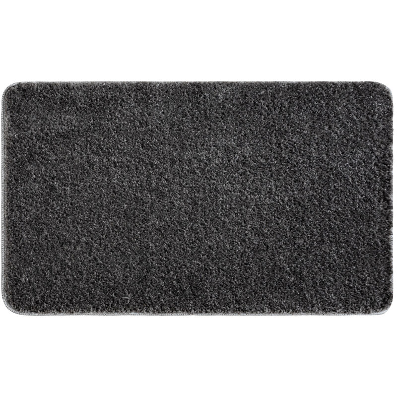 Alfombra de baño SYNERGY, glamour, antideslizante, suave - lurex gris grey 50x80 cm