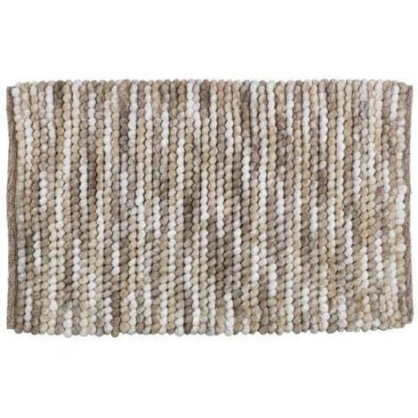 Alfombra de baño WENKO Urdu taupe 23871 90x60