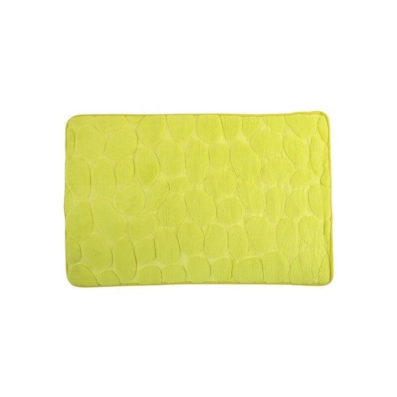 

MSV Alfombra de baño Microfibra PEBBLE 50x80cm Verde Anís - Verde