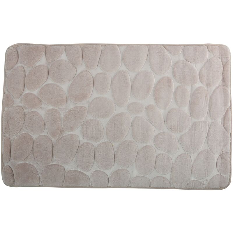 

Alfombra De Bano De Espuma Piedras Beige 50X80 Cm