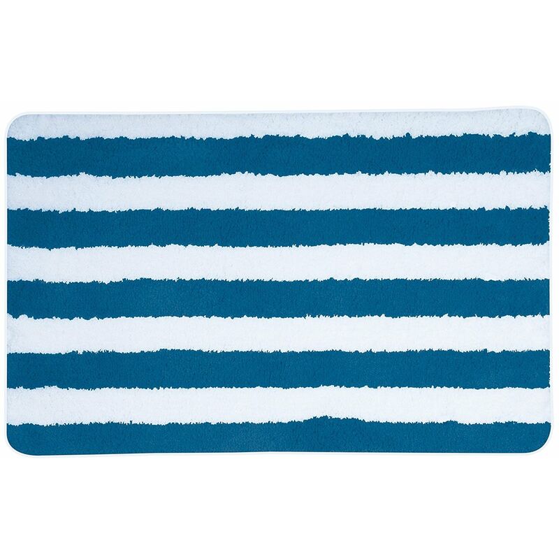 

Alfombra De Baño Microfibra 50 X 80 Cm Deauville Azul