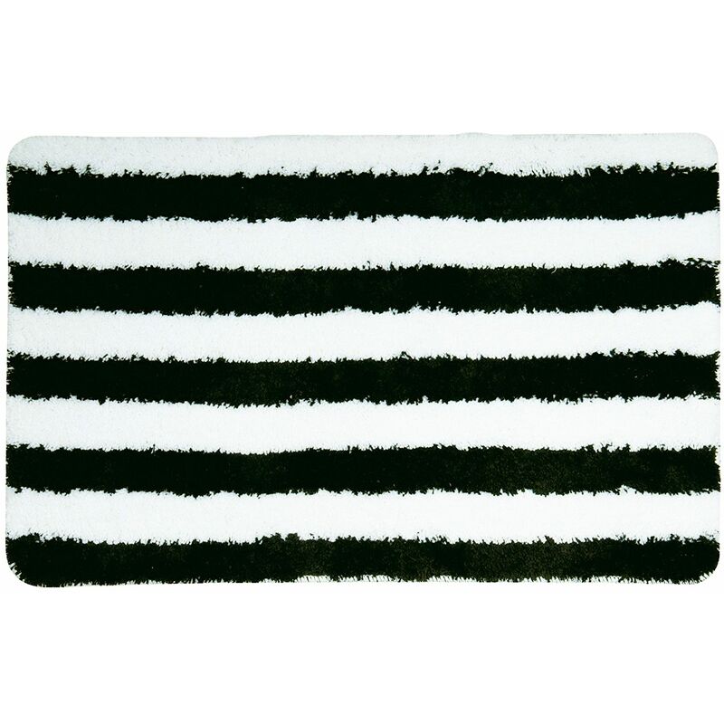 

Alfombra De Baño Microfibra 50 X 80 Cm Deauville Negro