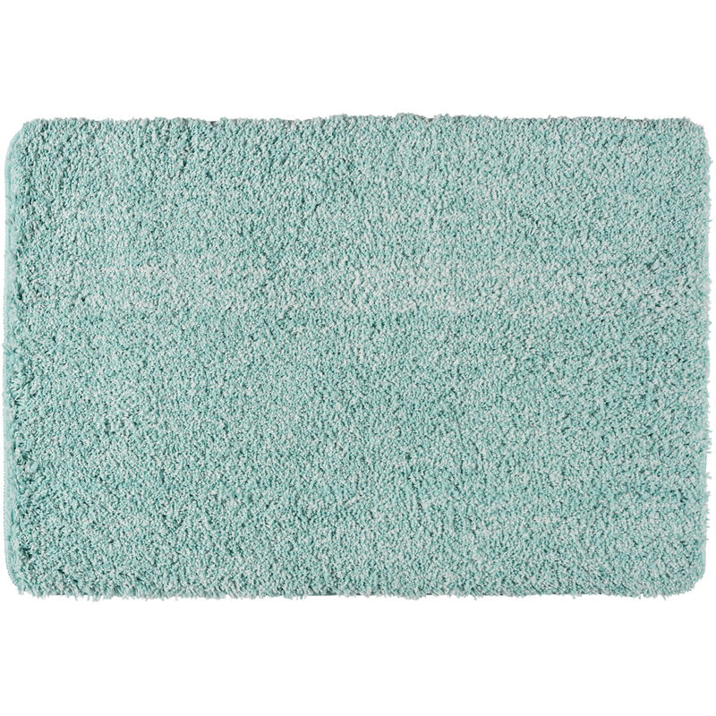 

Alfombra de baño Alfombrilla para la ducha Mélange turquesa 60x90 cm - Wenko