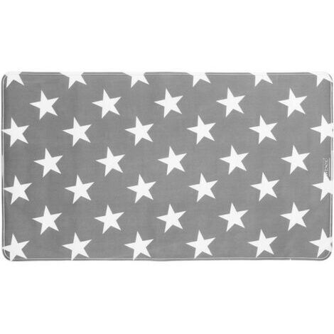 Alfombra De Bańo Stella Gris 70 X 40 Cm