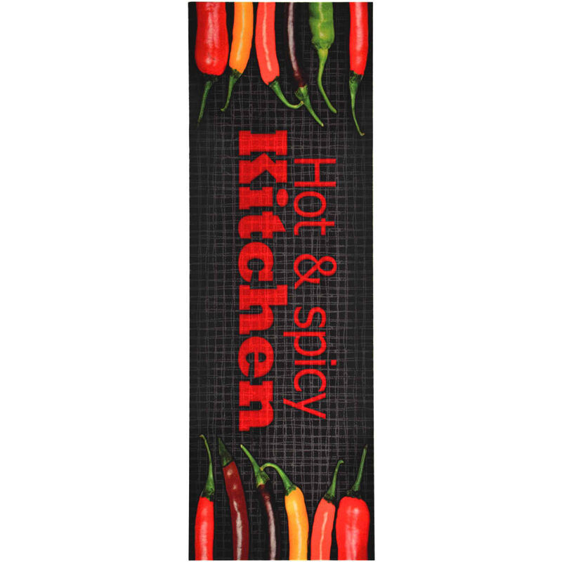 

Alfombra de cocina lavable Hot&Spicy 45x150 cm - Multicolor