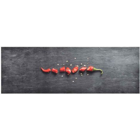 Alfombra de cocina lavable Pepper 60x180 cm