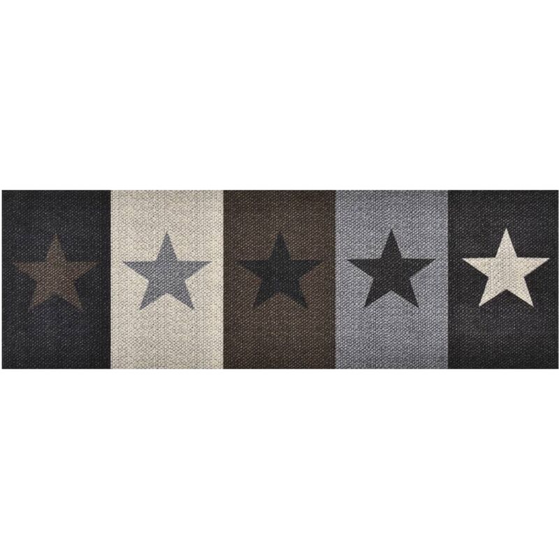 

Alfombra de cocina lavable Stars 60x300 cm - Multicolor