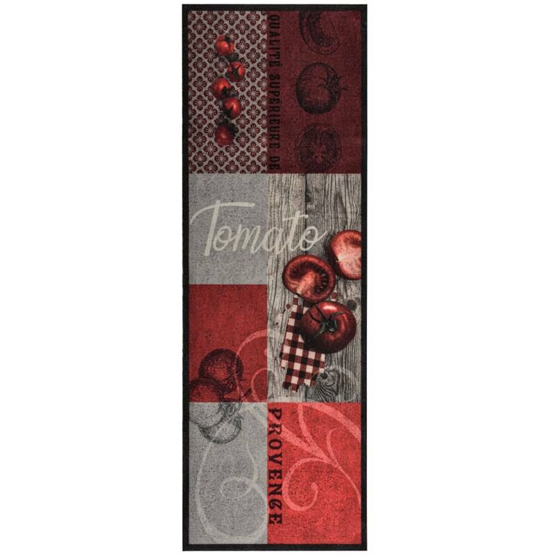 

Alfombra de cocina lavable Tomatoes 60x300 cm