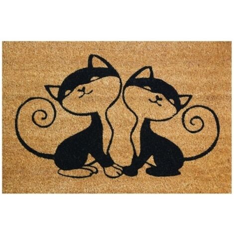 Alfombra de Coco Natural para Gatos 40x60cm - Idmat