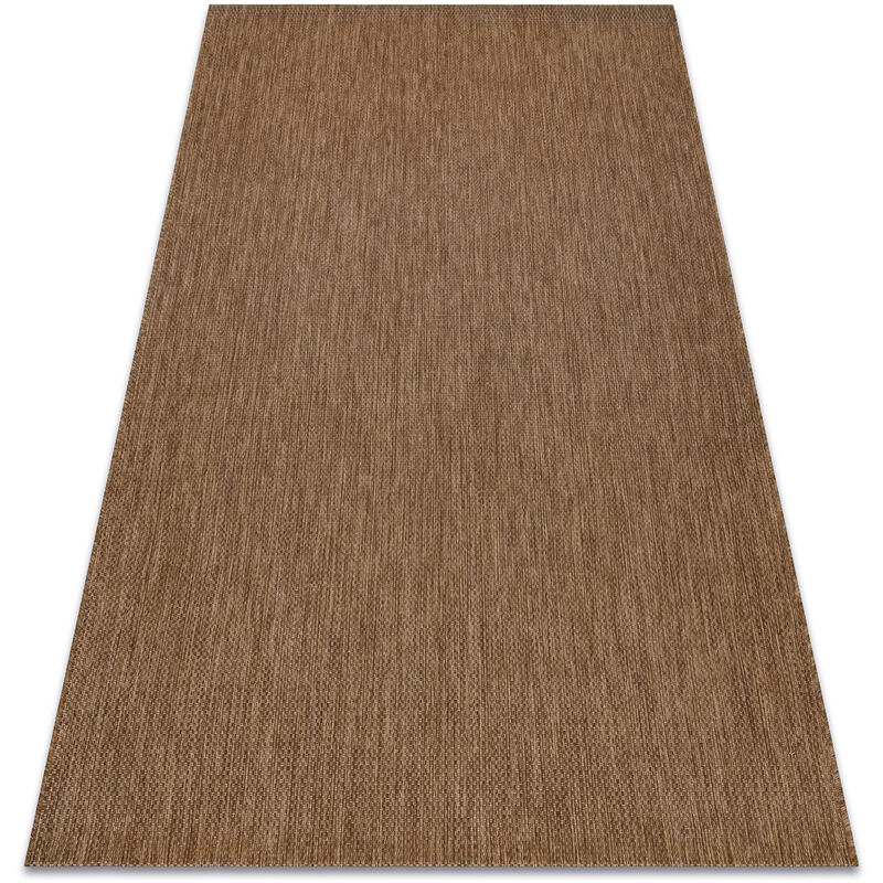 

Rugsx - Alfombra de cuerda sisal FLAT 48663/870 Liso marrón Tonos de marrón 160x230 cm