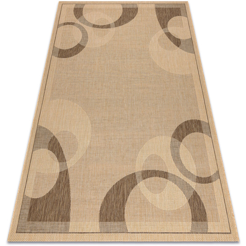 

Rugsx - Alfombra de cuerda sisal FLOORLUX 20078 color maíz/color café Tonos de beige 160x230 cm