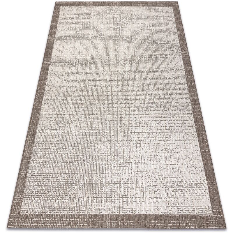 

Rugsx - Alfombra de cuerda sisal FLOORLUX 20401 Marco champán / gris pardo Tonos de beige 240x330 cm