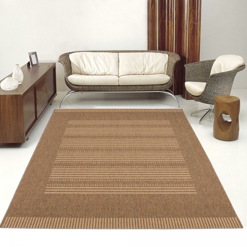 

Fincau Kilim Alfombra 1 LL Polypropylene Brown - Marron