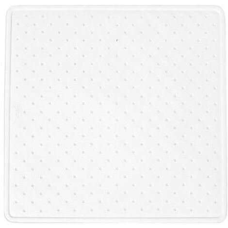 ASTURDINTEX Alfombra de Ducha Caucho 54x54 Blanca