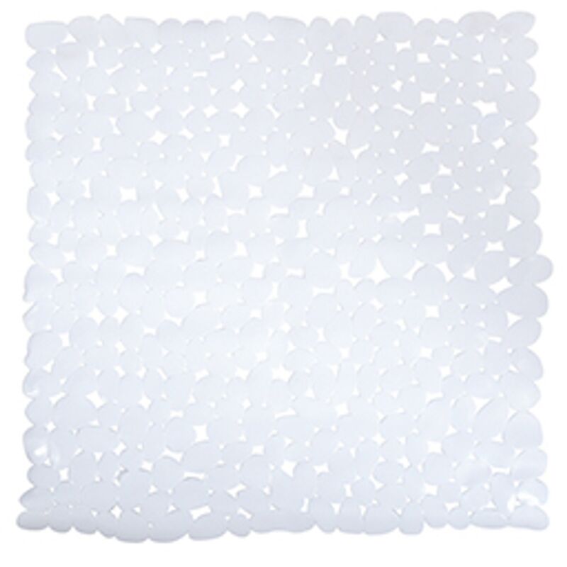 

MSV 140891 - bañera Mat, PVC, Debido a Las Piedras, 53 x 53 x 0,1 cm, Color: Blanco
