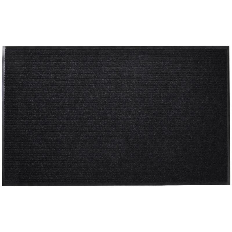 

Alfombra de entrada de PVC negra, 120 x 180 cm