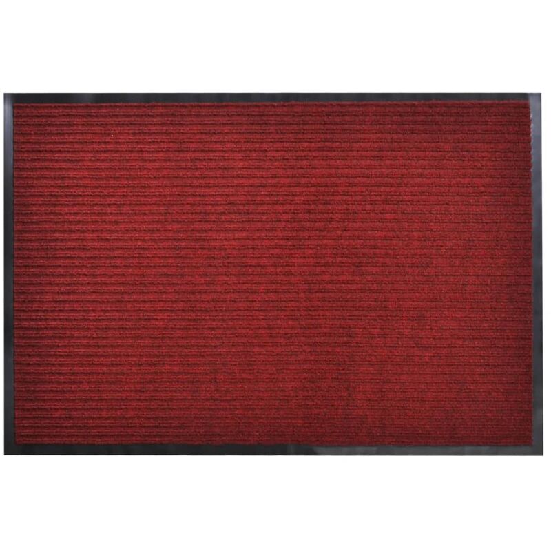 

Alfombra de entrada de PVC roja, 120 x 180 cm