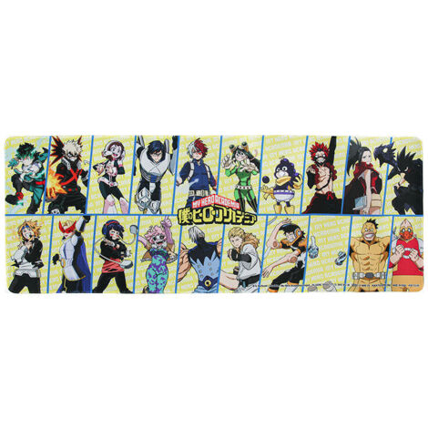 Alfombra de escritorio My Hero Academia personajes 30cm x 80cm