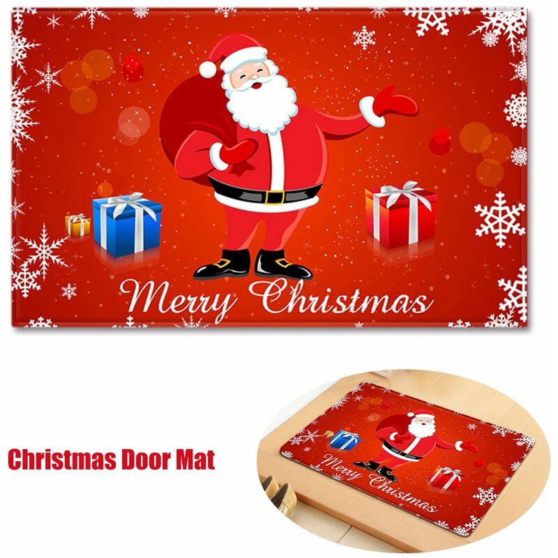 

Alfombra de estilo navideno para puerta, 400 * 600 mm,Estilo 4