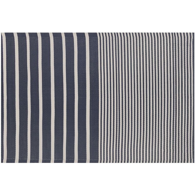 

Alfombra azul oscuro 120 x 180 cm HALDIA