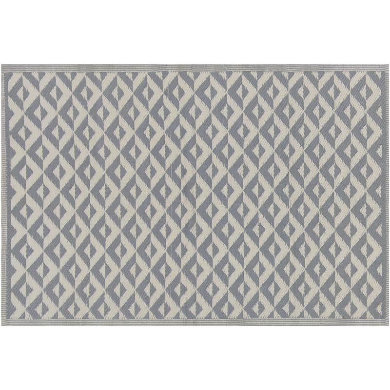

Alfombra de exterior gris 120x180 cm BIHAR