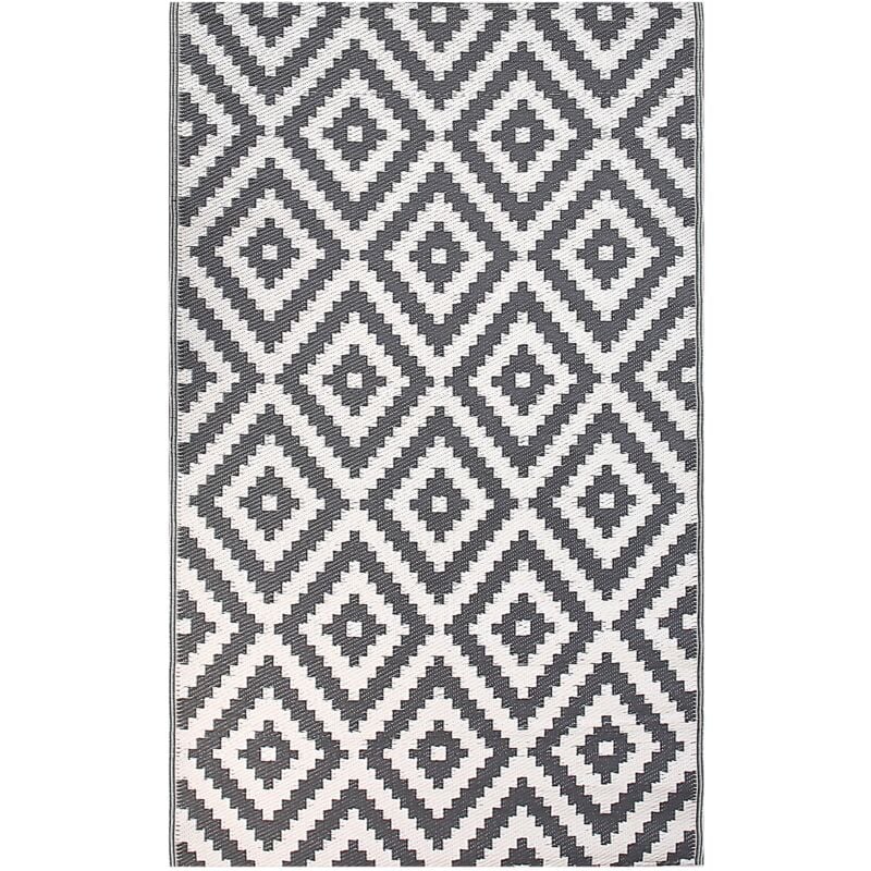 

Alfombra de exterior gris 120x180 cm HAPUR