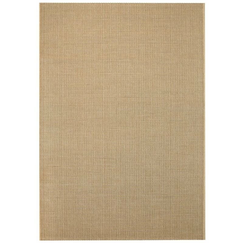 

Alfombra de exterior/interior 140x200cm apariencia sisal beige