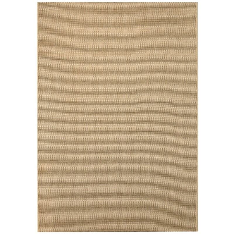 

Alfombra de exterior/interior 140x200cm apariencia sisal beige
