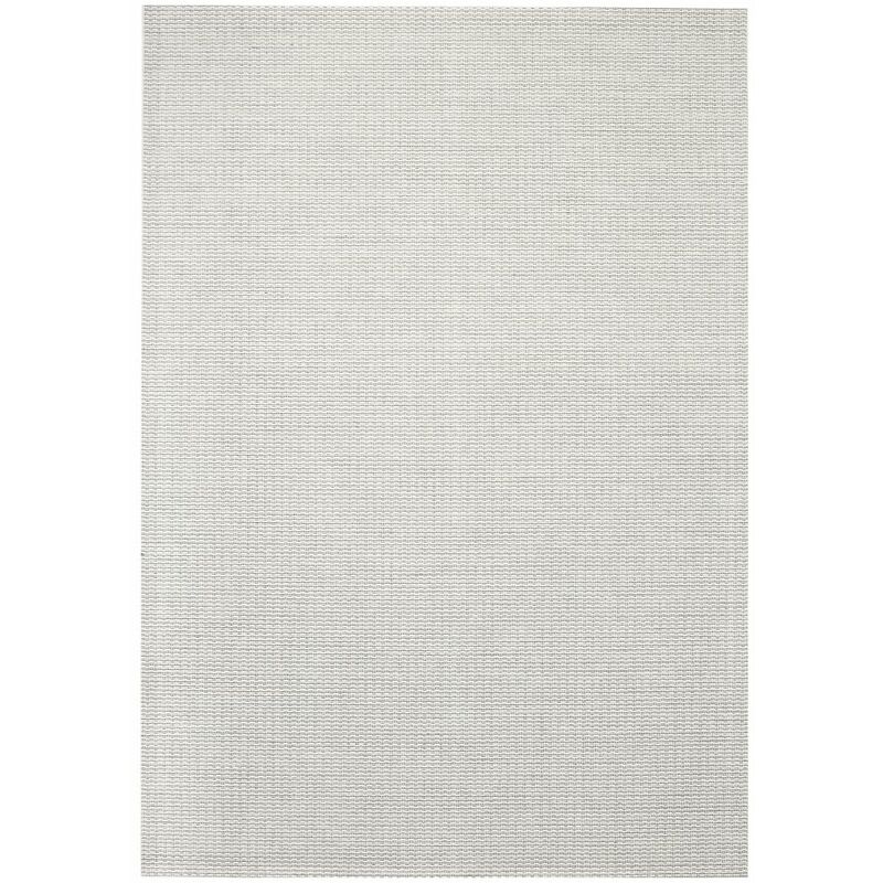 

Alfombra de exterior/interior 80x150 cm apariencia sisal gris