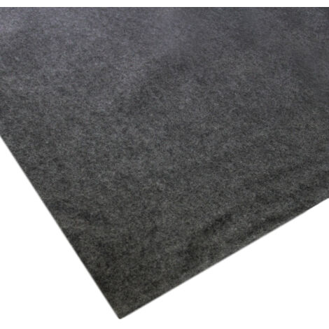 Alfombra de Forro para Furgoneta Gris Antracita Súper Elástica en 4 Direcciones 2 m Ancho, 5,5 m Largo Cobertura 11 m2 Interior del vehículo para Autocaravana Kit conversión de camper