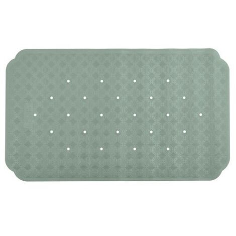 Alfombra de goma para suelo de bañera RUBY 70x40cm Cool Green Spirella