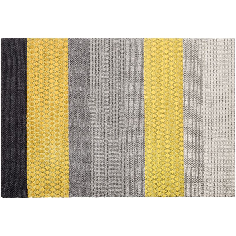 

Alfombra gris/amarillo 160 x 230 cm AKKAYA