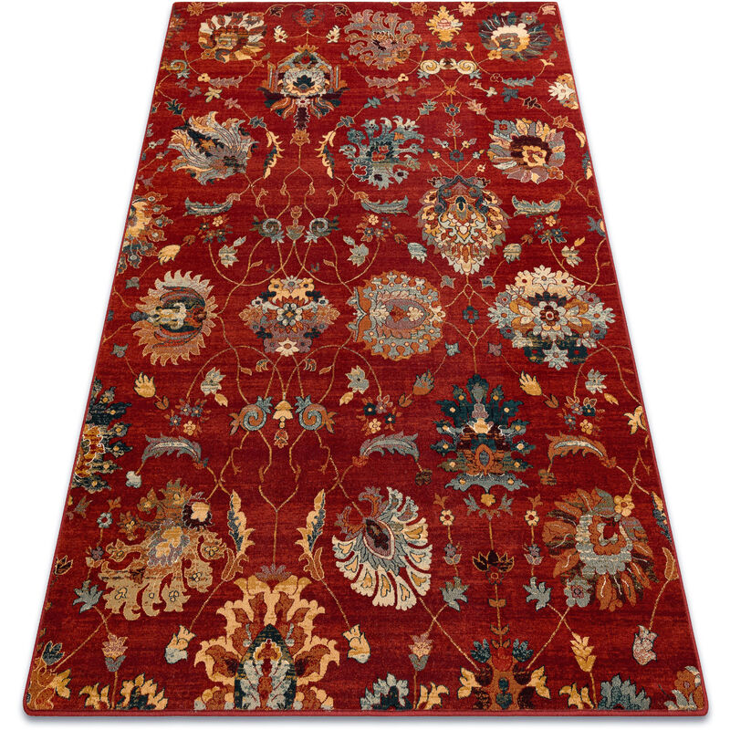 

Rugsx - Alfombra de lana SUPERIOR LATICA rubí Tonos de rojo 170x235 cm