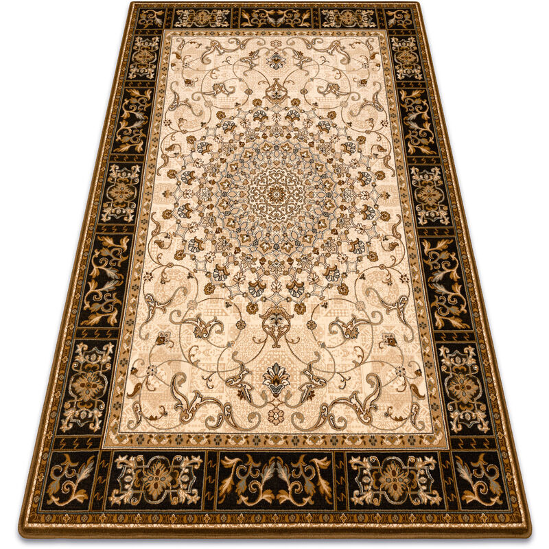 Alfombra de lana SUPERIOR WIEDEŃSKI marrón beige 300x400 cm