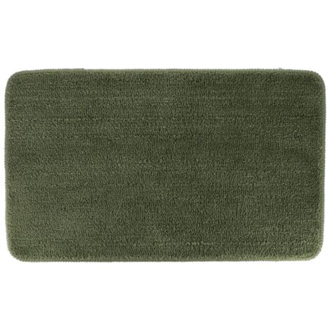 Alfombra de microfibra suave con fondo de látex 45x75 cm - caqui - Tendance